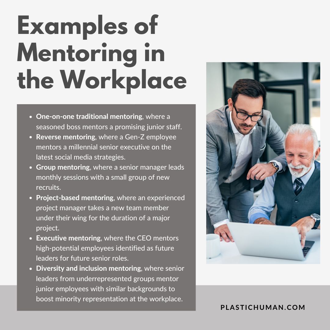 examples of mentoring in the workplace