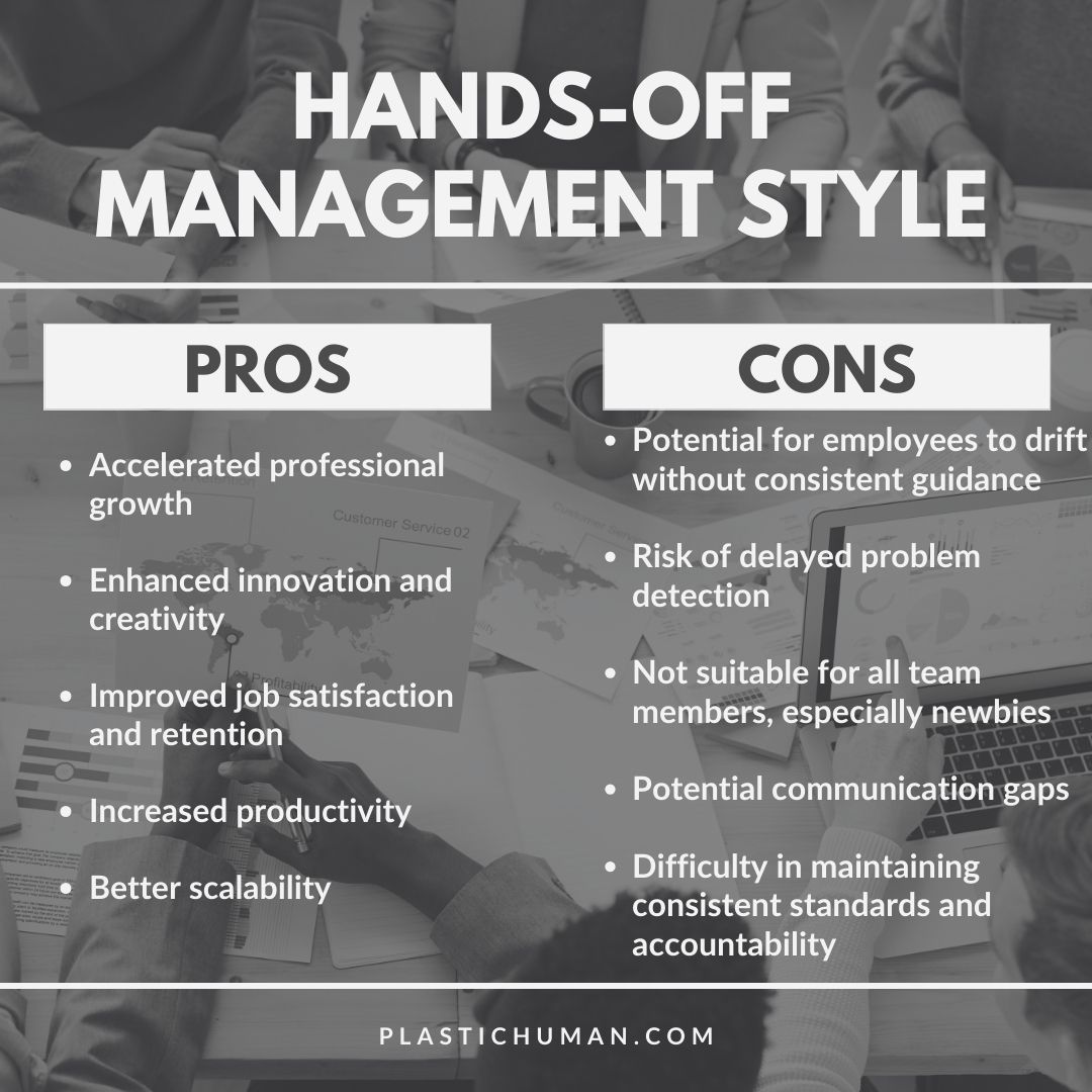 hands off management style pros and cons hands off management style pros and cons